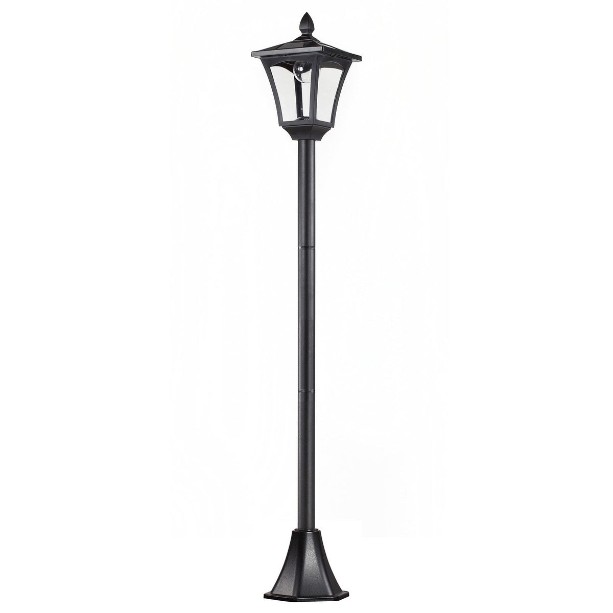 EasyComfort Solar LED tuinlamp 18 × 18 × 160cm zwart