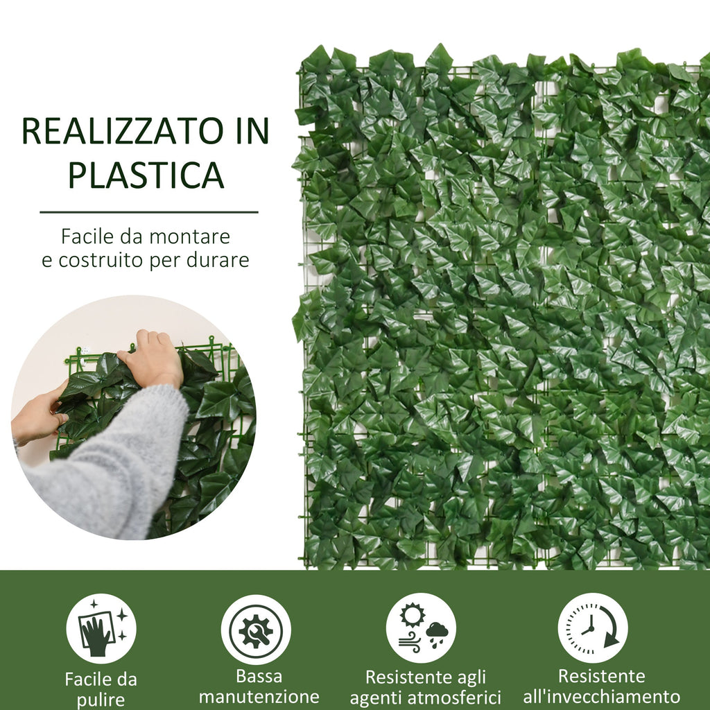 EASYCOMFORT Rol kunsthaag PE anti-UV 300x100cm
