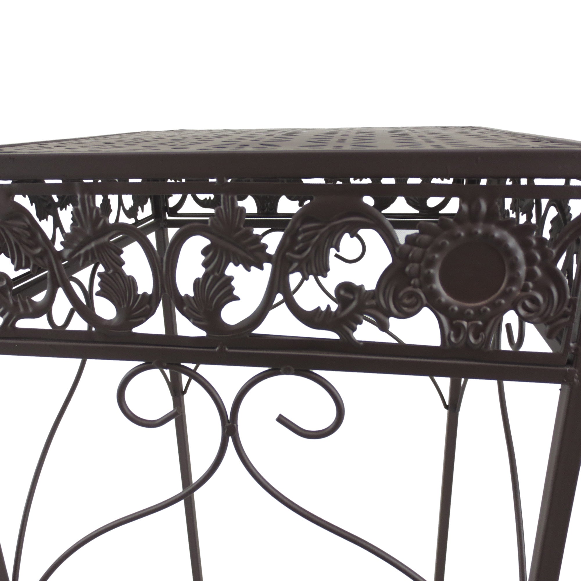 EASYCOMFORT Set van 3 plantendragers, bruin