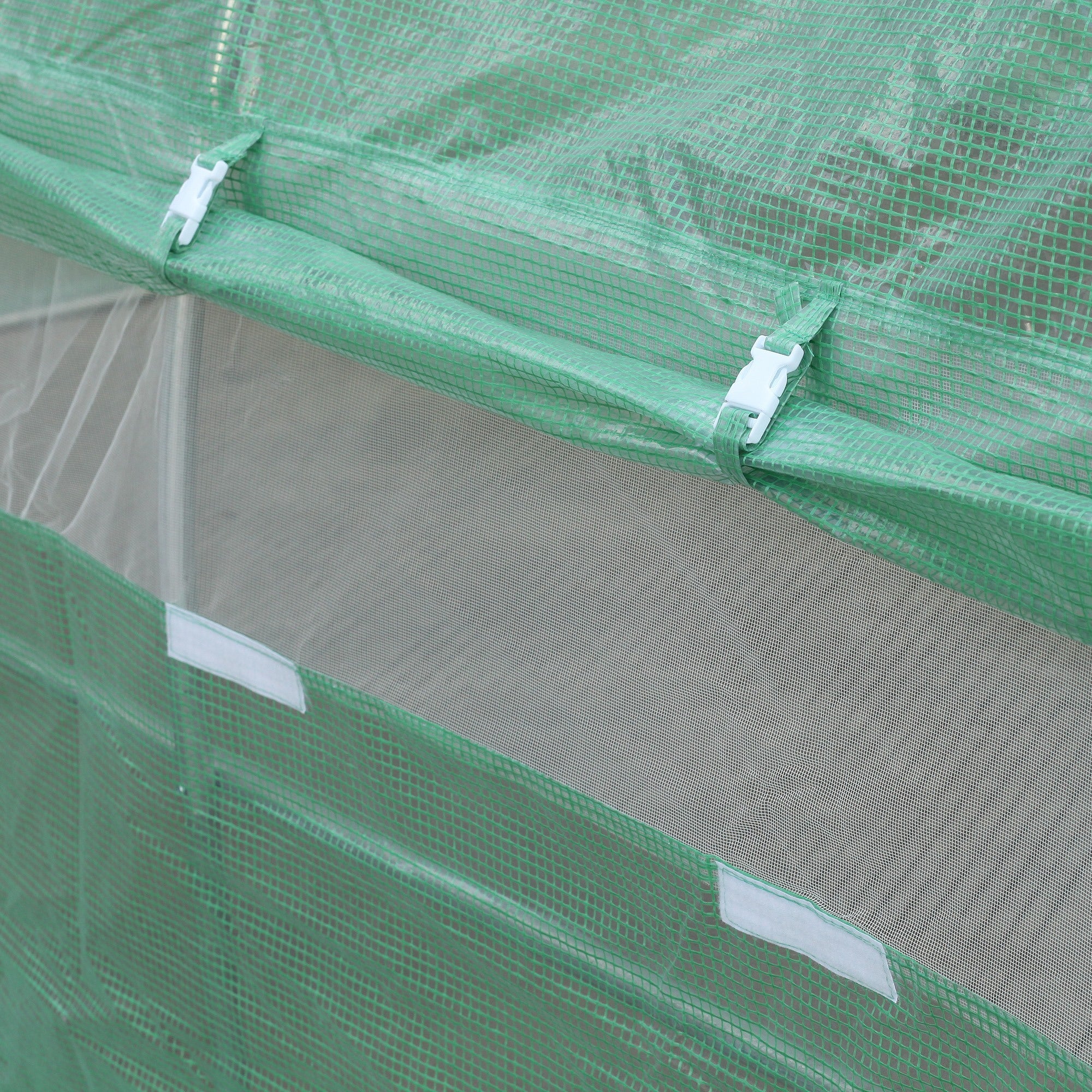Easycomfort Serra da Giardino a Tunnel per Coltivazaione Piante in PE 600×300×200cm