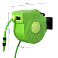 EASYCOMFORT Portable Wall Hose Reel with Automatic Rewind 15 Meters