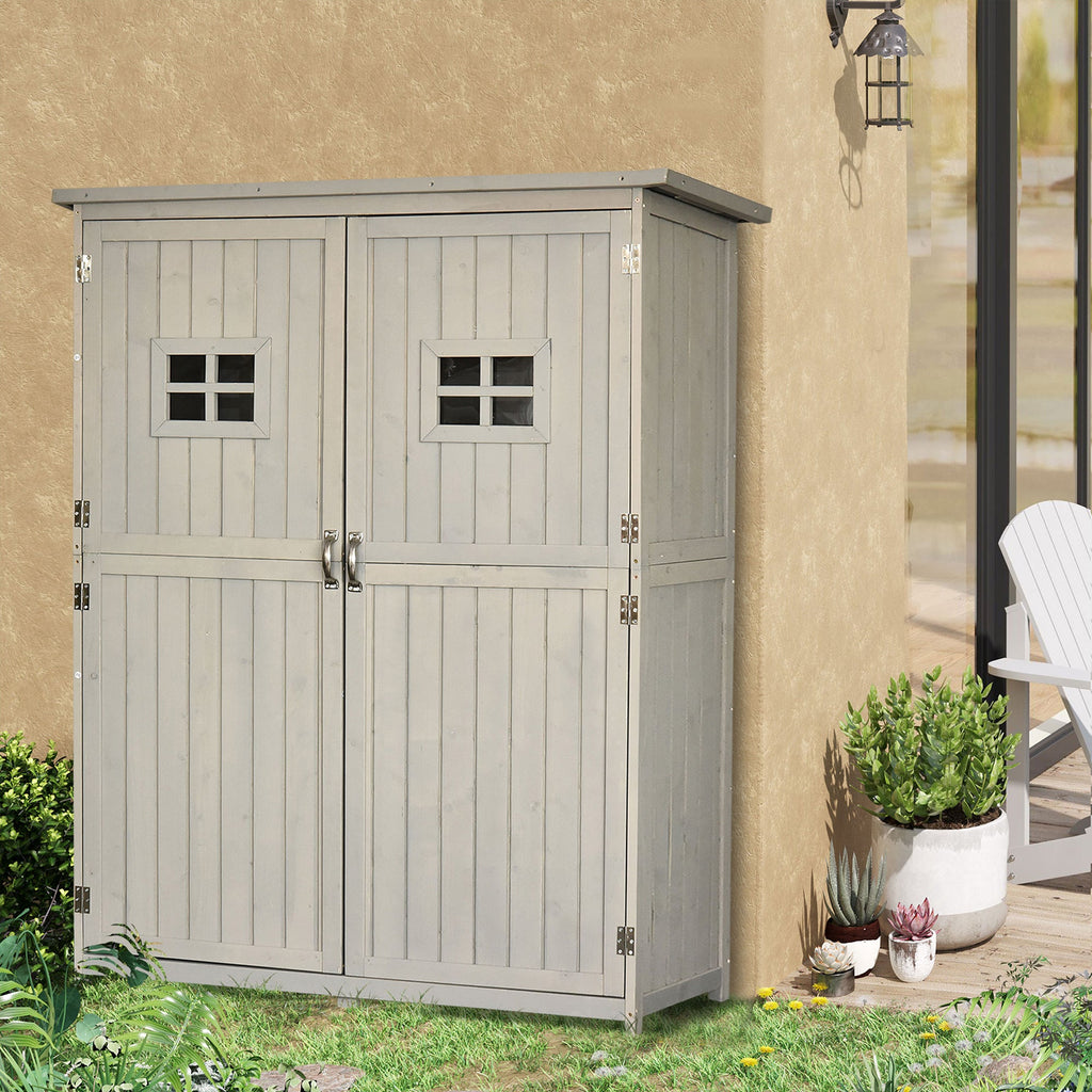 EasyComfort houten tuinhuis 127.5x50x164 cm