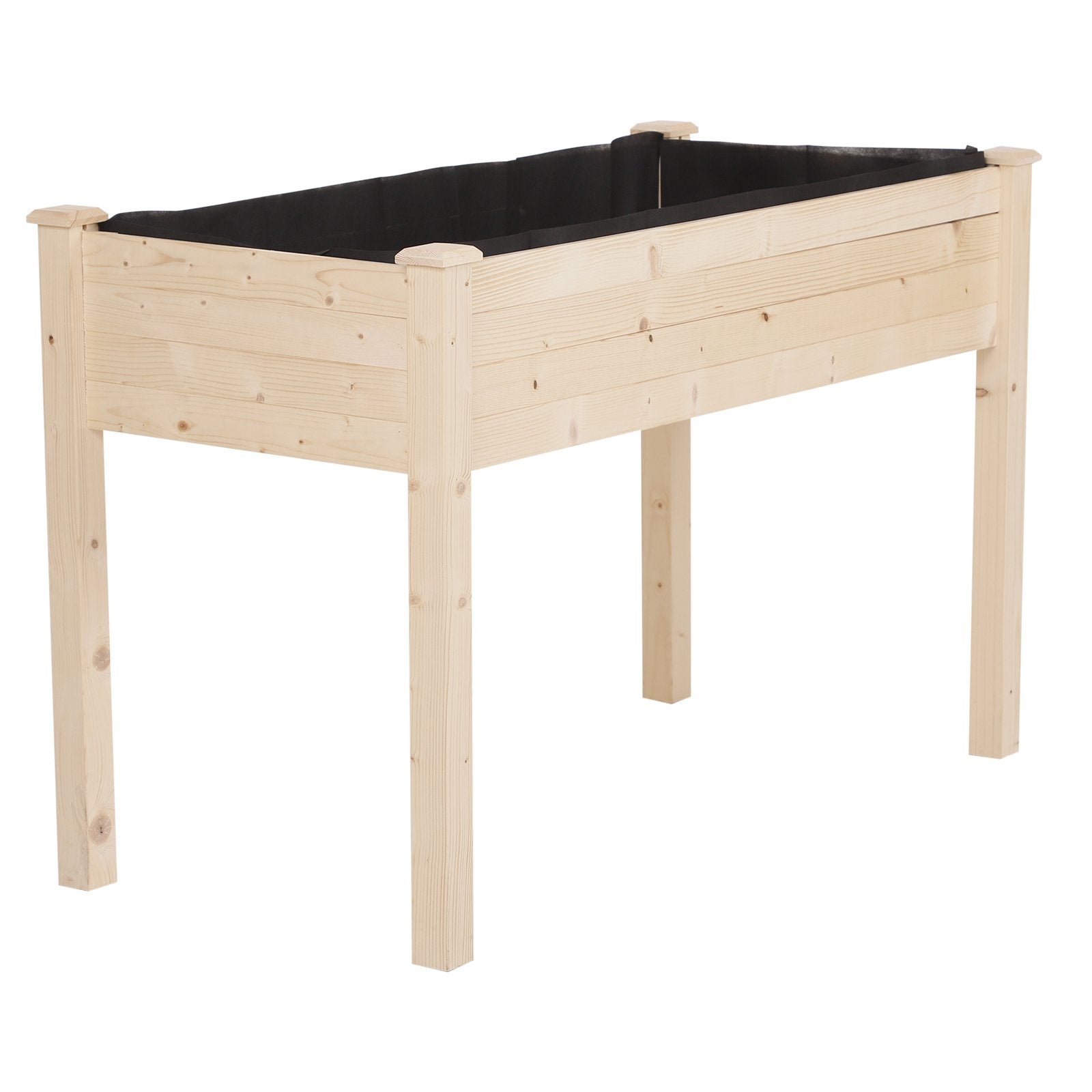 EASYCOMFORT Urban Vegetable Garden Hanging Flowerbed Plant Holder Table with Fabric Cover