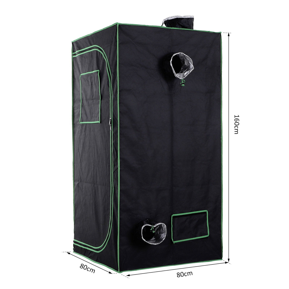 EASYCOMFORT Kweektent 80W x 80D x 160H cm (Mylar, Oxford 600D)