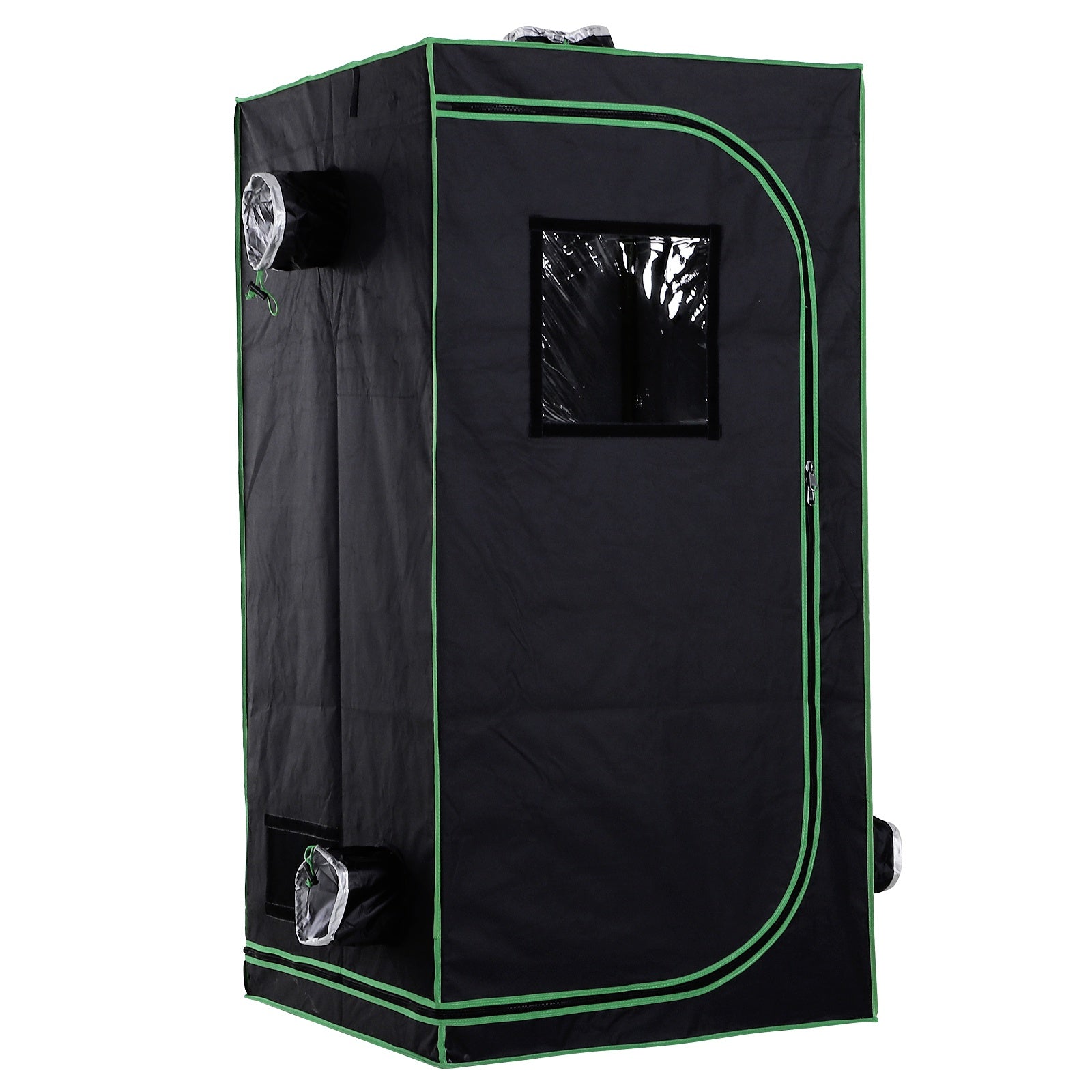 EASYCOMFORT Hydroponic Grow Tent in Mylar and Oxford 600D to Reflect Light grow box grow tent 80x80x160 cm