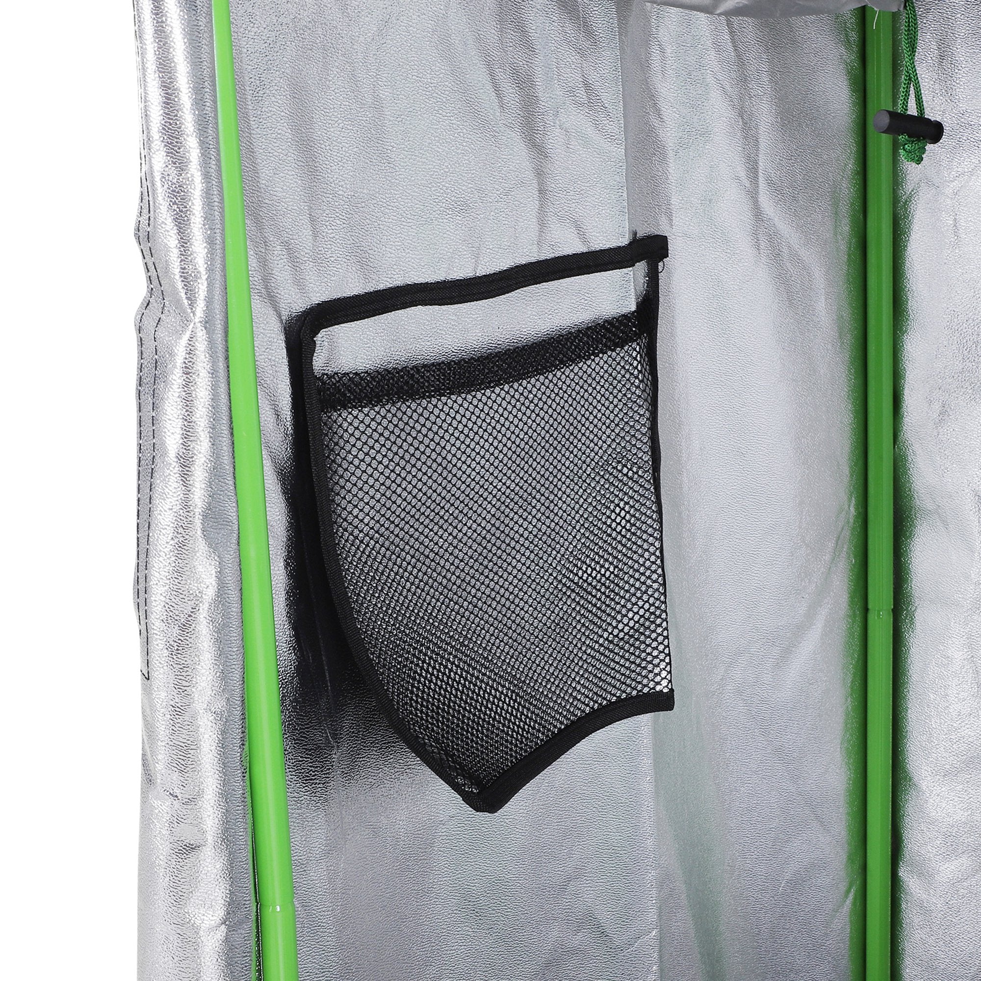 EasyComfort Hydroponische kweektent 60x60x140 cm - Mylar & Oxford 600D