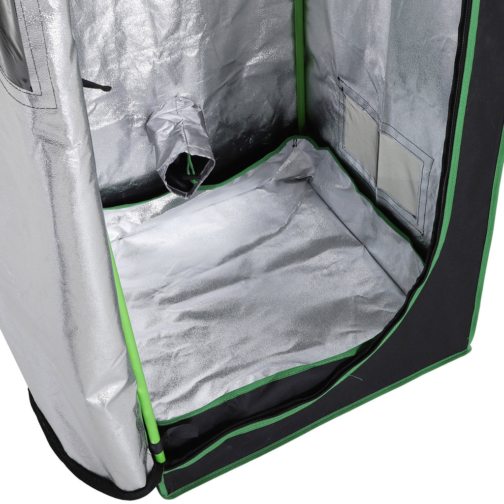 EasyComfort Hydroponische kweektent 60x60x140 cm - Mylar & Oxford 600D
