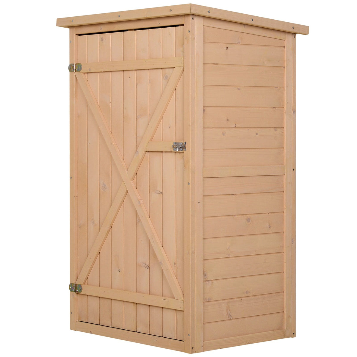 EASYCOMFORT Tuinhuisje vurenhout 75x56x115 cm