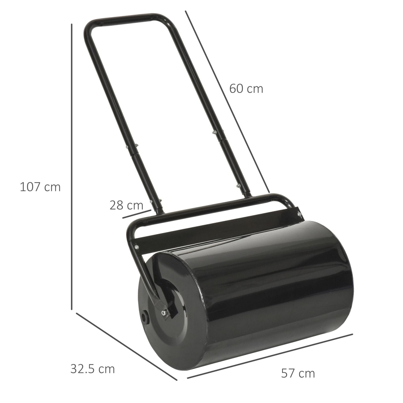 EasyComfort Garden Roller - Tuinroller 57 cm (38 L)
