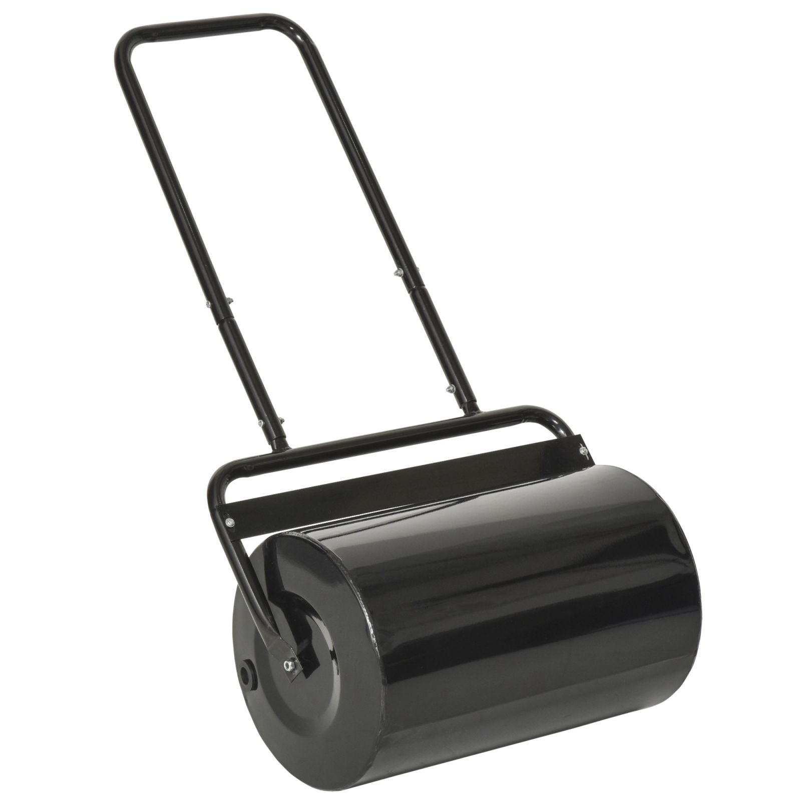EASYCOMFORT Garden Roller (57 cm Ø32 cm) Black Metal Tank Up to 38 L