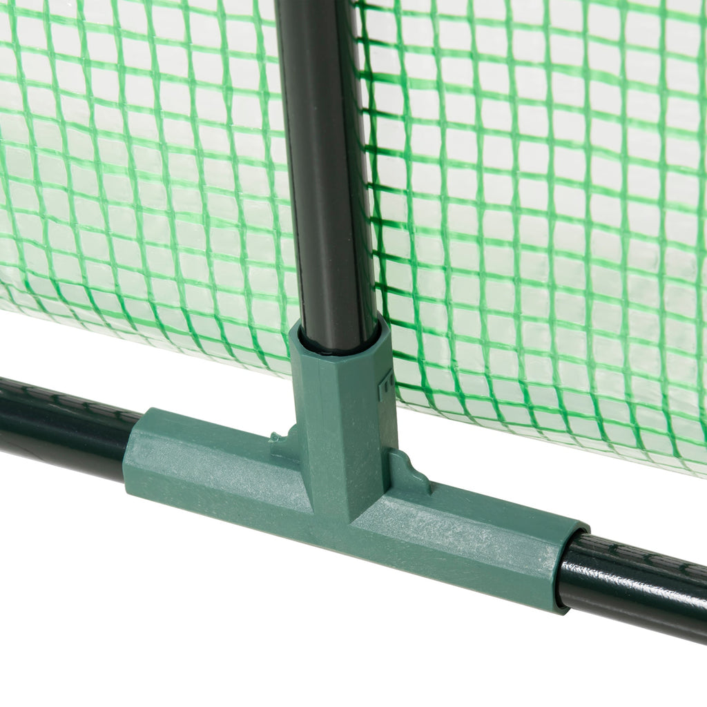 EASYCOMFORT Mini kas 180x60x60 cm met 3 oprolbare ramen