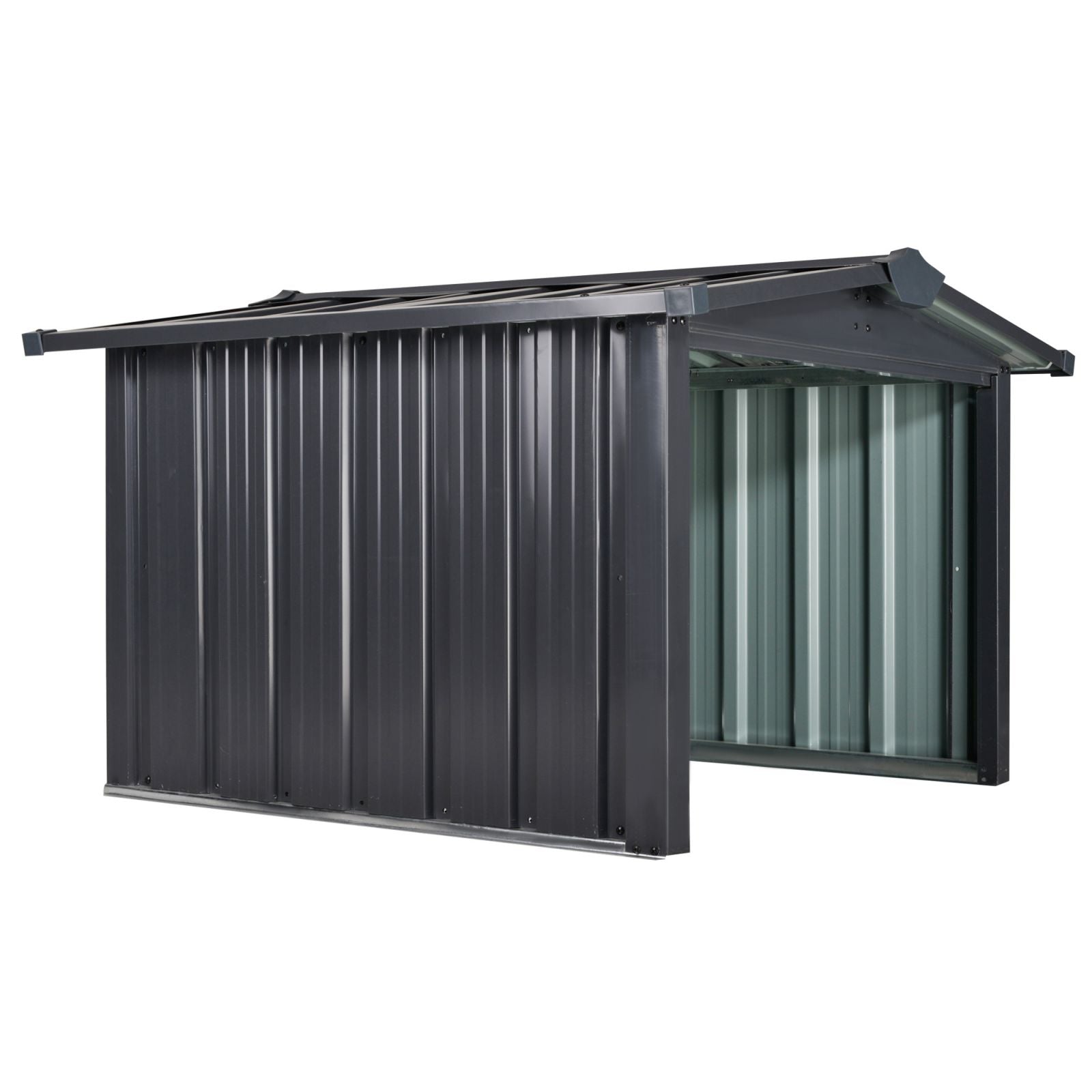 EASYCOMFORT Garage for Garden Robot Mowers in Galvanized Steel