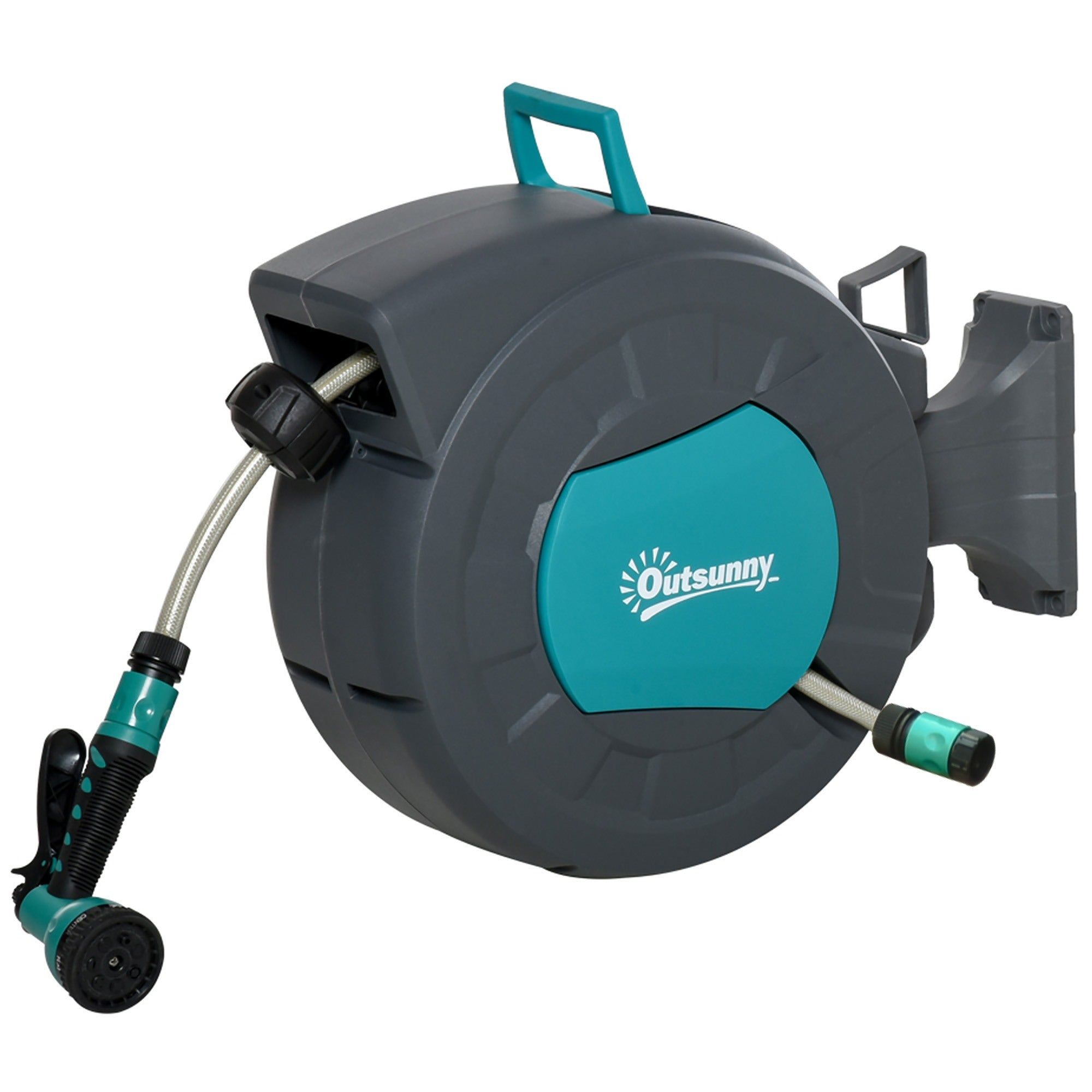 EASYCOMFORT Automatic muurhaspel 180° met 15 m slang