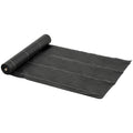 EASYCOMFORT Black Mulch Sheet 50x2m for Vegetable Garden, Greenhouse, Draining and Breathable Garden with Checkering