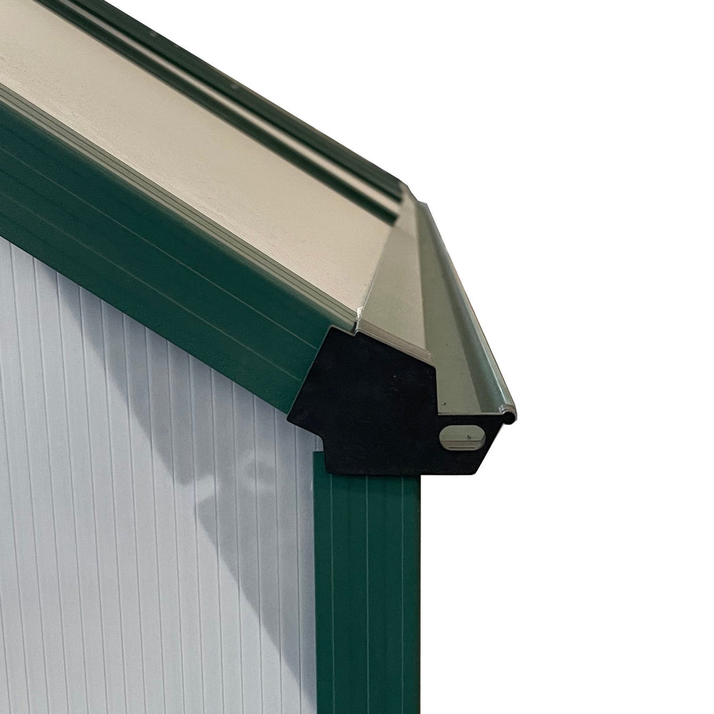 EasyComfort tuinkas polycarbonaat 244x500x216 cm groen