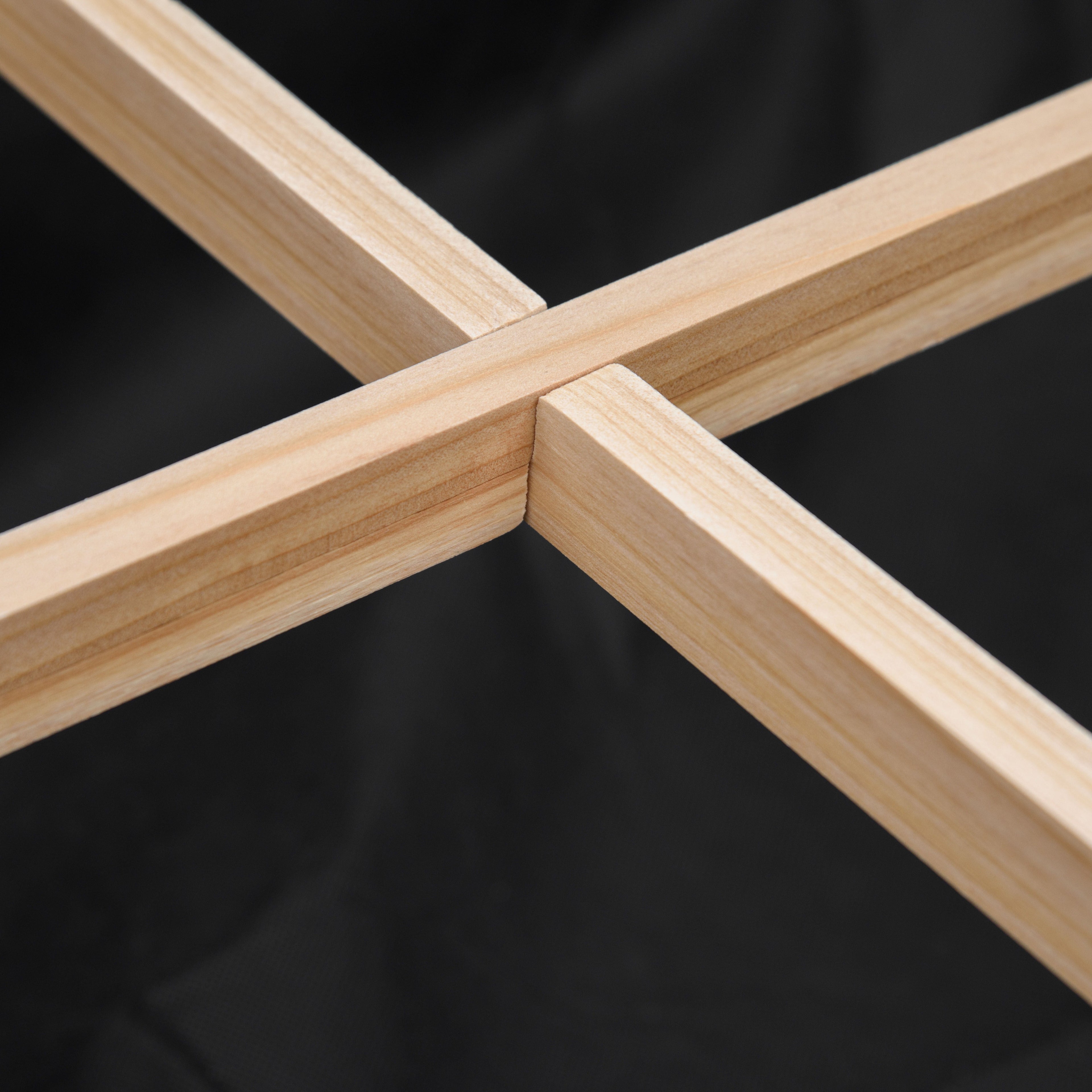 Easycomfort Letto per Orto Rialzato with 6 Scomparti in Legno di Abete, 78.5x58x81cm
