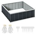EasyComfort verhoogde plantenbak 90x90x30 cm