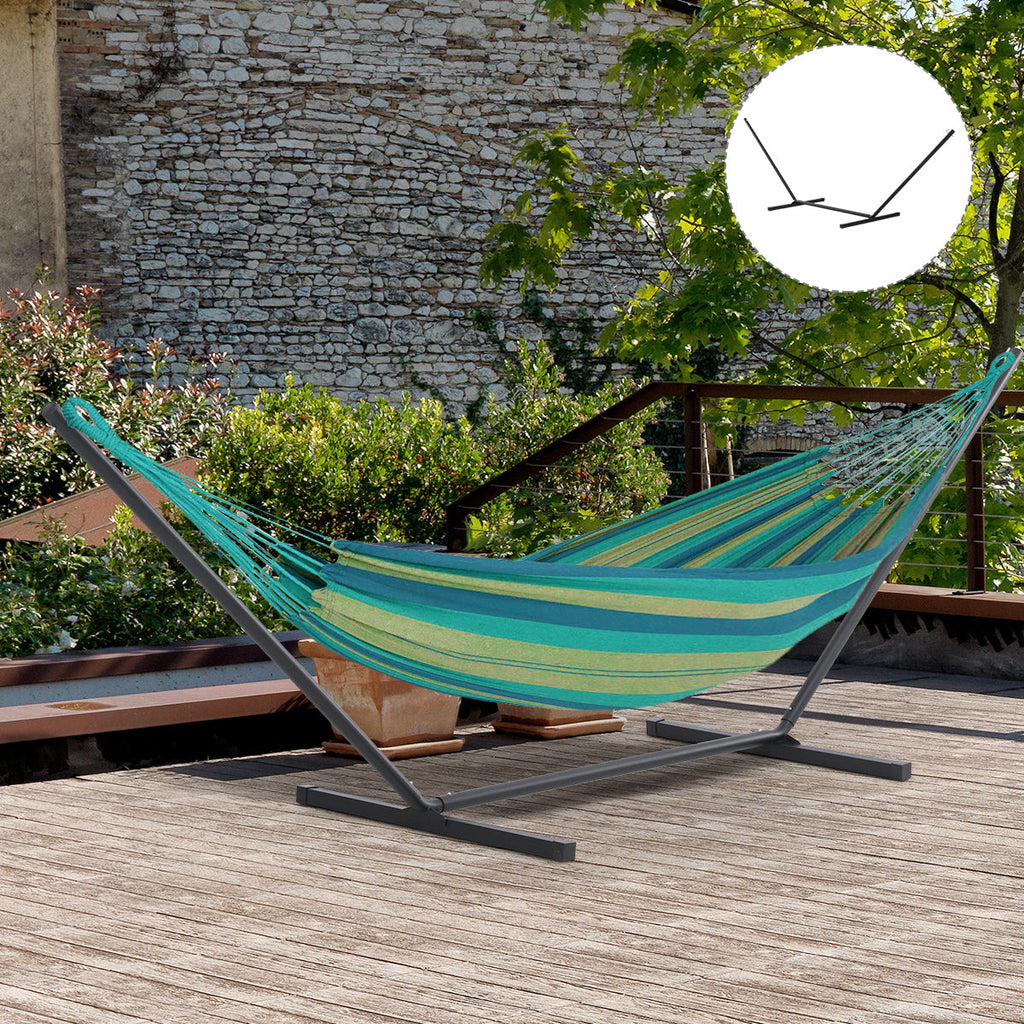 EASYCOMFORT Supporting Structure for Hammock Max. Support 120 Kg Metal 360x92x112cm