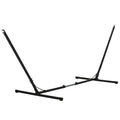 EASYCOMFORT Support Structure for Adjustable Hammock Max. Capacity 120Kg 313-388x109x116cm Black