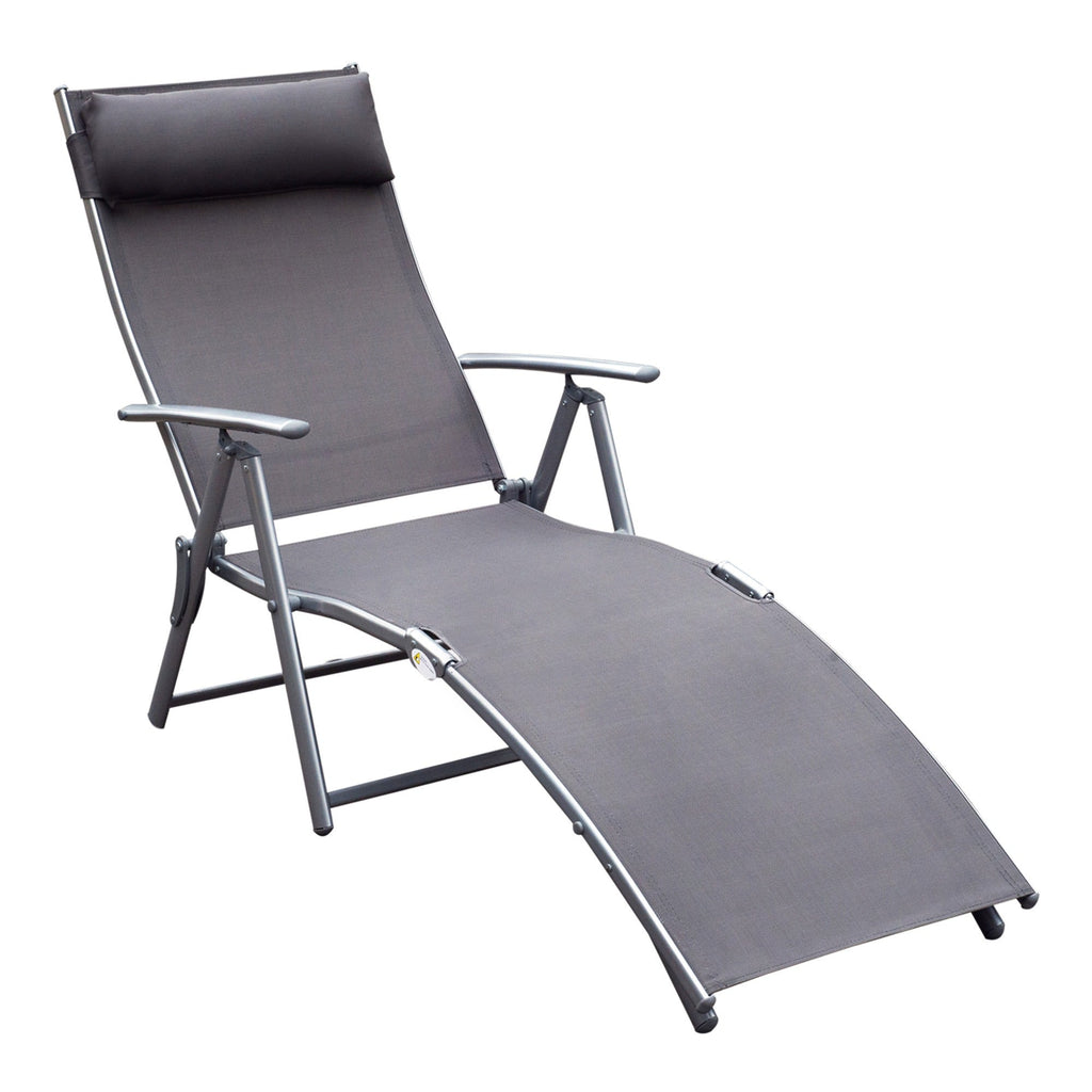 EasyComfort Vouw-ligstoel met kussen