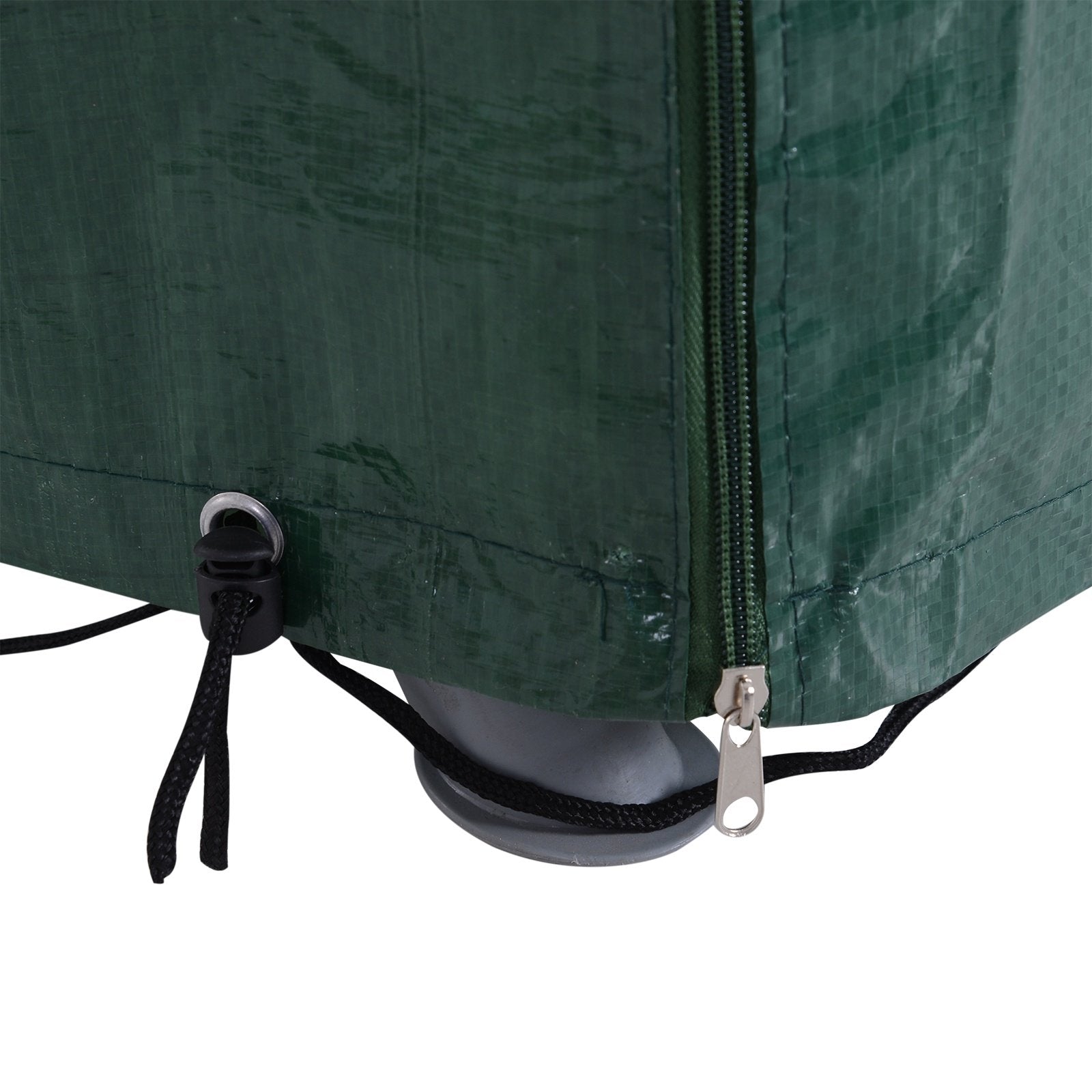 EASYCOMFORT Waterproof Anti-Mold Outdoor Furniture Cover with PE Fixing, Green, 215x155x150cm