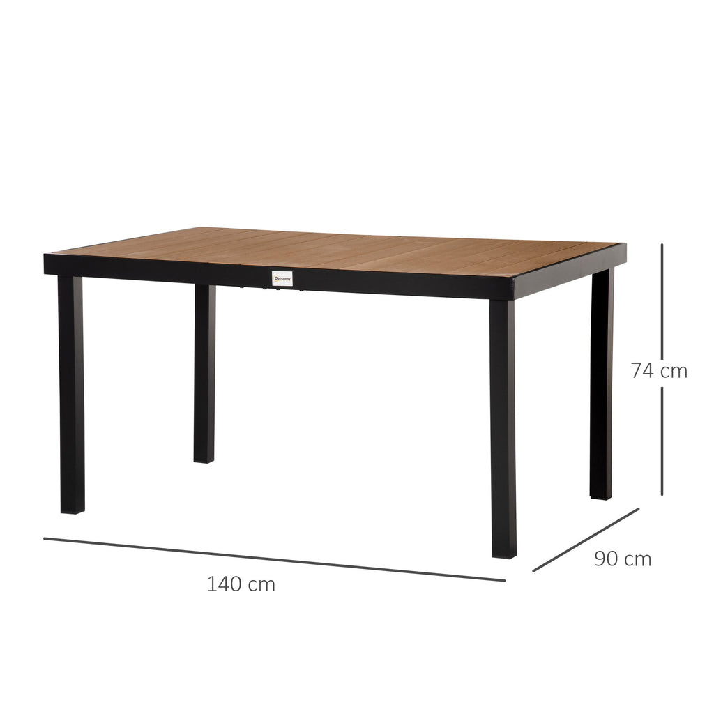 EasyComfort Tuintafel voor 6 personen