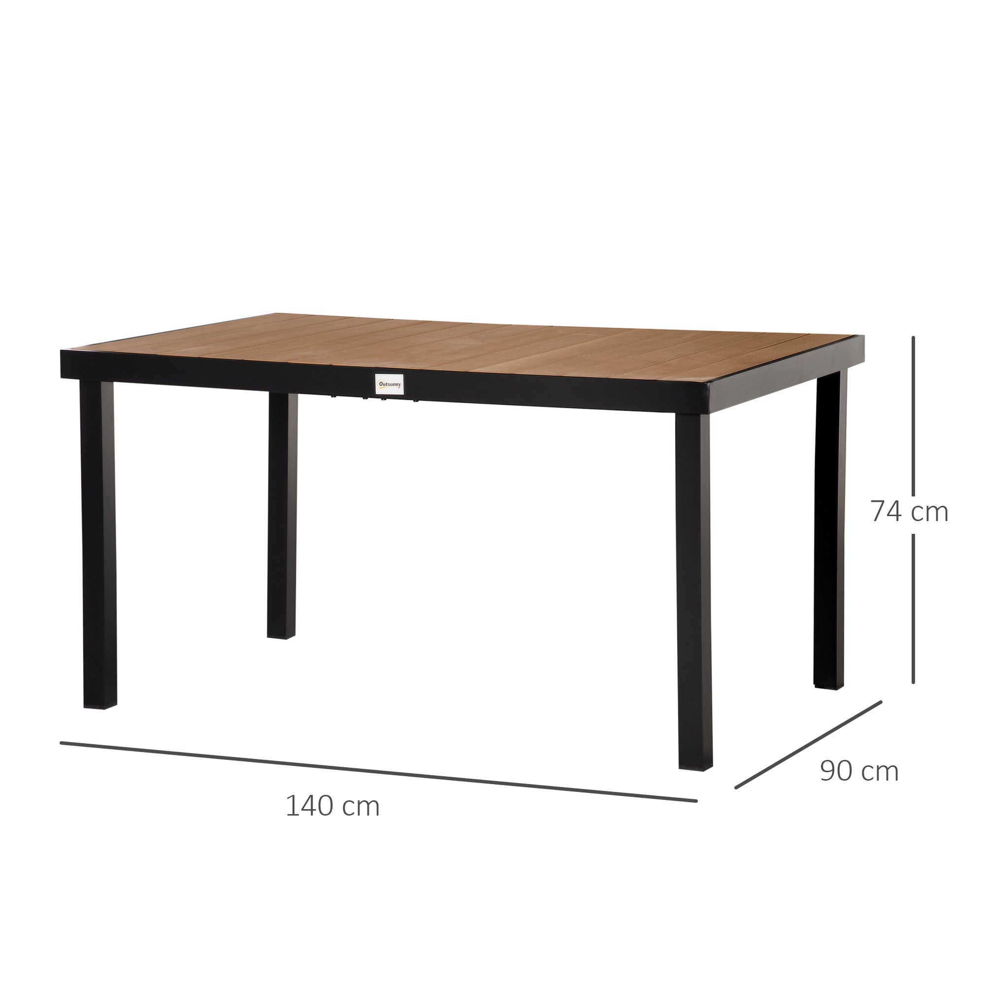 EasyComfort Tuintafel voor 6 personen