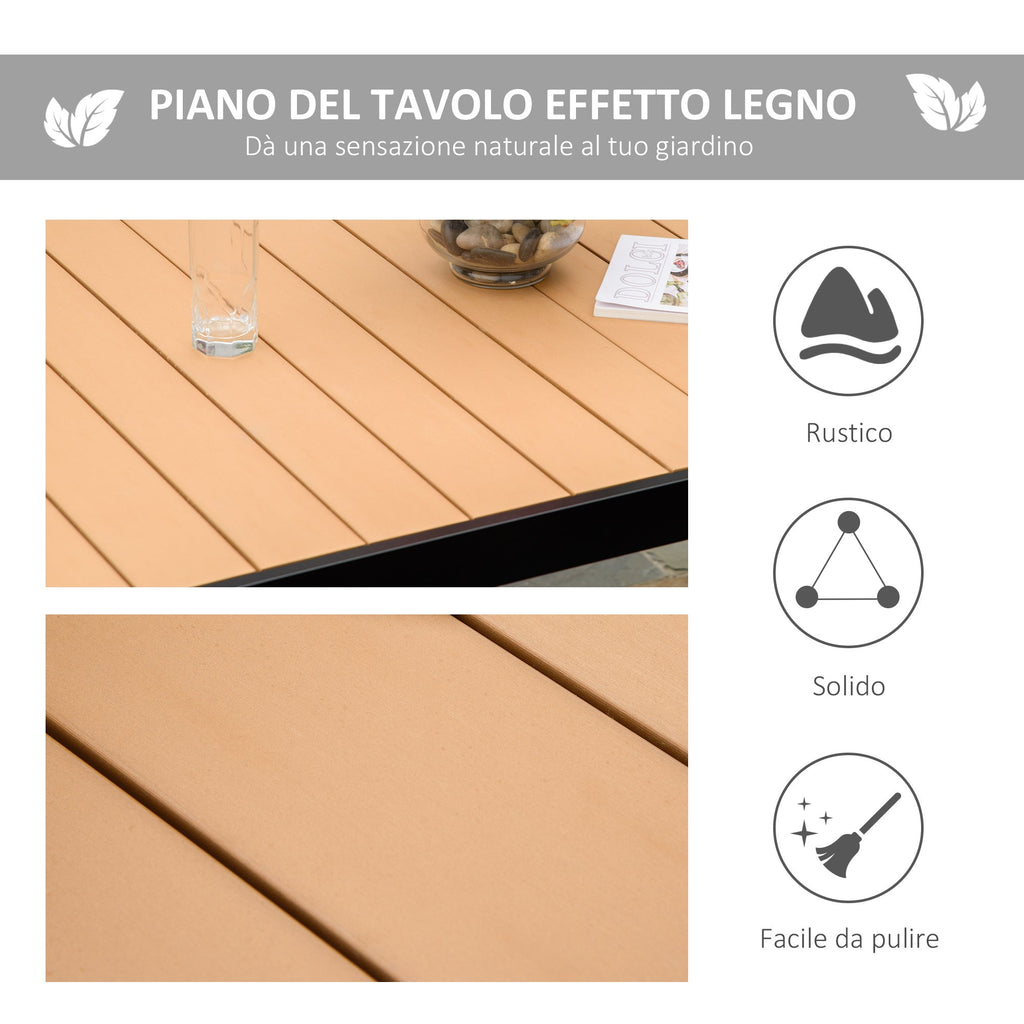 EasyComfort Tuintafel voor 6 personen