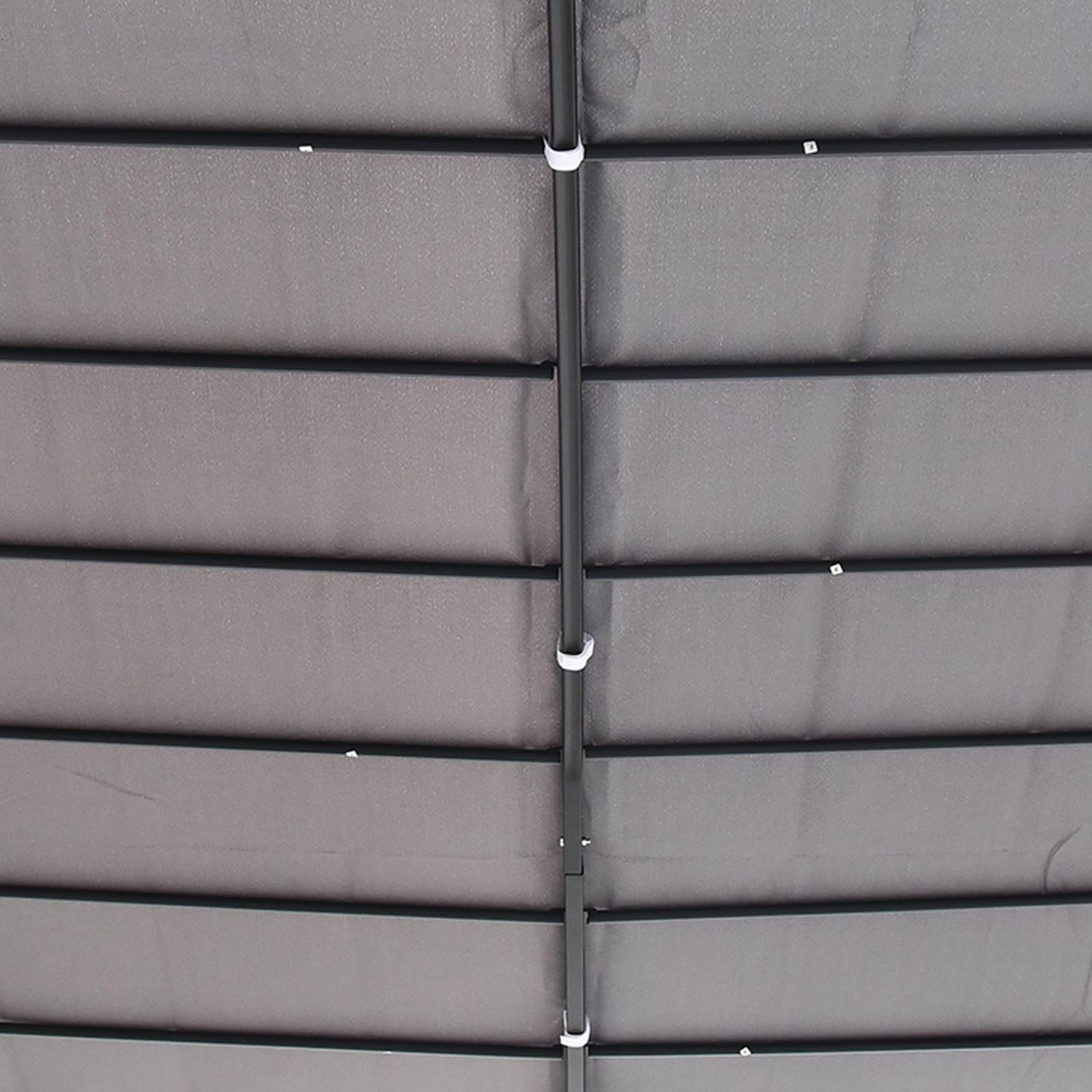 EasyComfort Pergola 3x3 m - pergola voor tuin/terras, grijs