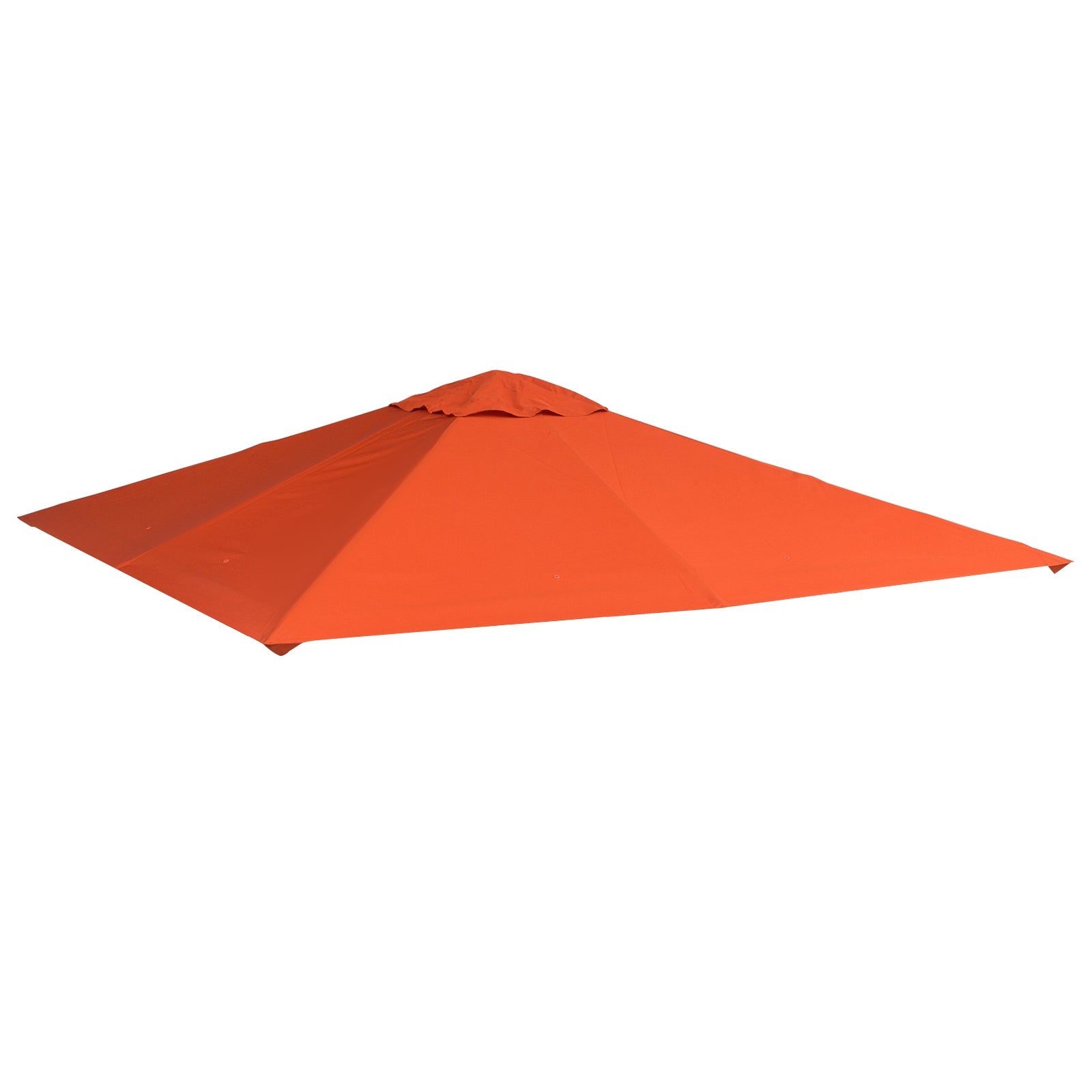EASYCOMFORT Replacement Roof for Gazebo 3x3m in Waterproof Anti-UV Polyester, Orange