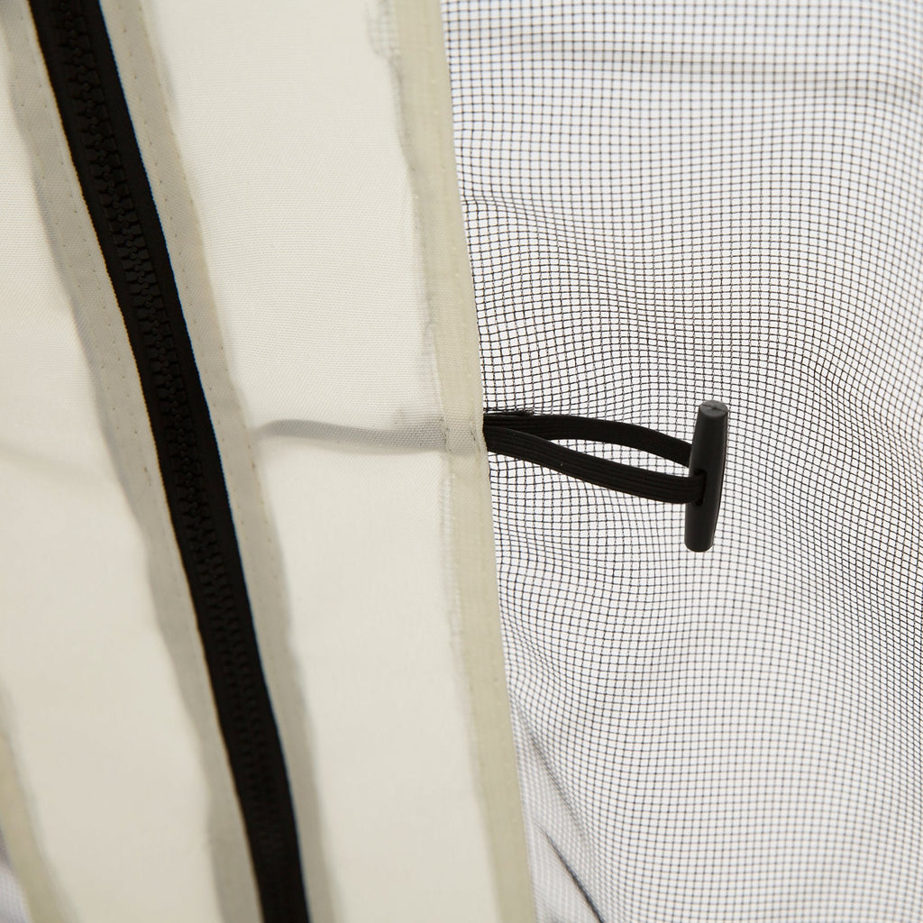 EASYCOMFORT Vervangend muskietennet voor 4-panelen paviljoen 335x207 cm