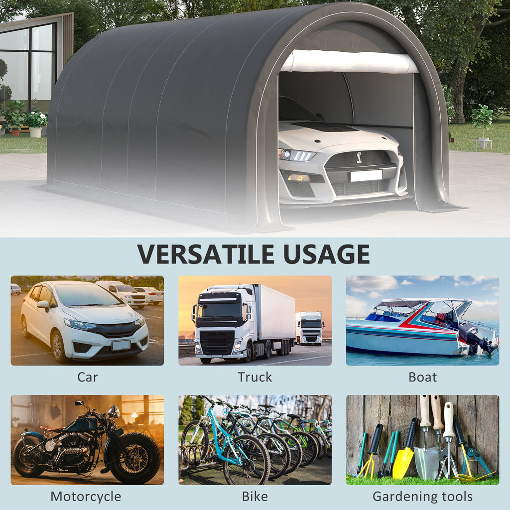 EasyComfort garagetent 500x300x240 cm met ritsingang