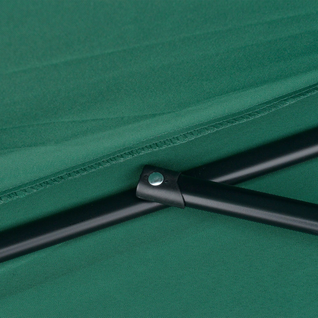 EASYCOMFORT Semicircular Umbrella Waterproof UV Protection Green 269 x 138 x 236cm