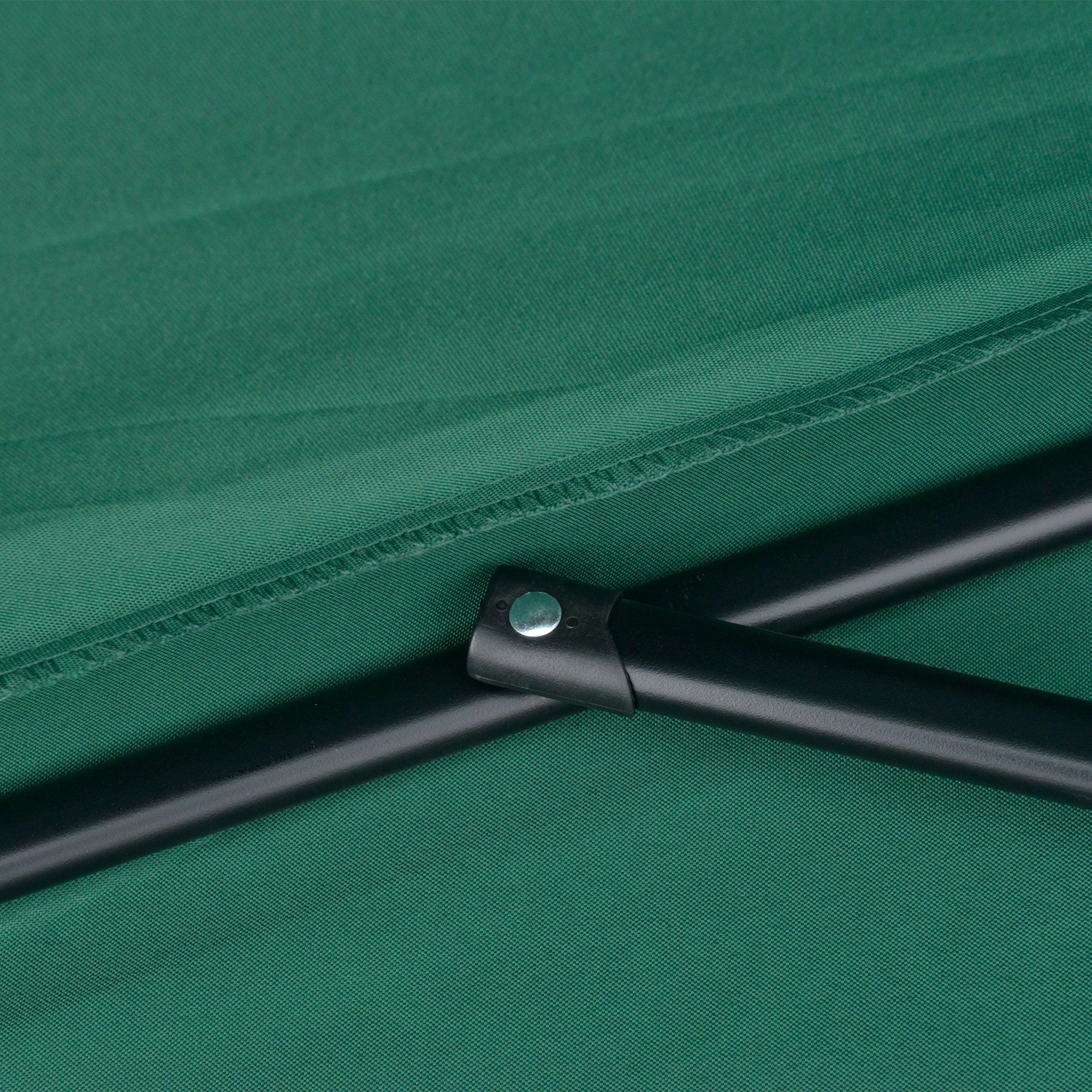 EASYCOMFORT Semicircular Umbrella Waterproof UV Protection Green 269 x 138 x 236cm
