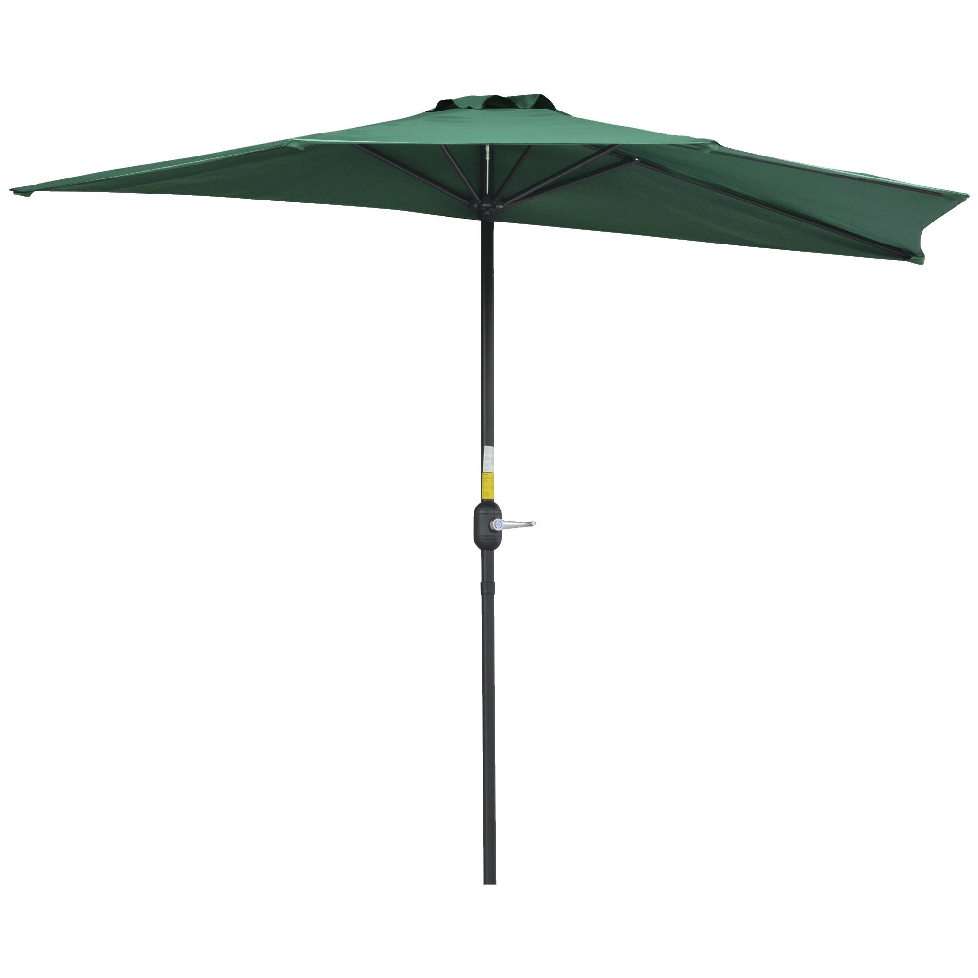 EASYCOMFORT Semicircular Umbrella Waterproof UV Protection Green 269 x 138 x 236cm