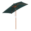 EasyComfort parasol 2 x 1,5 m groen
