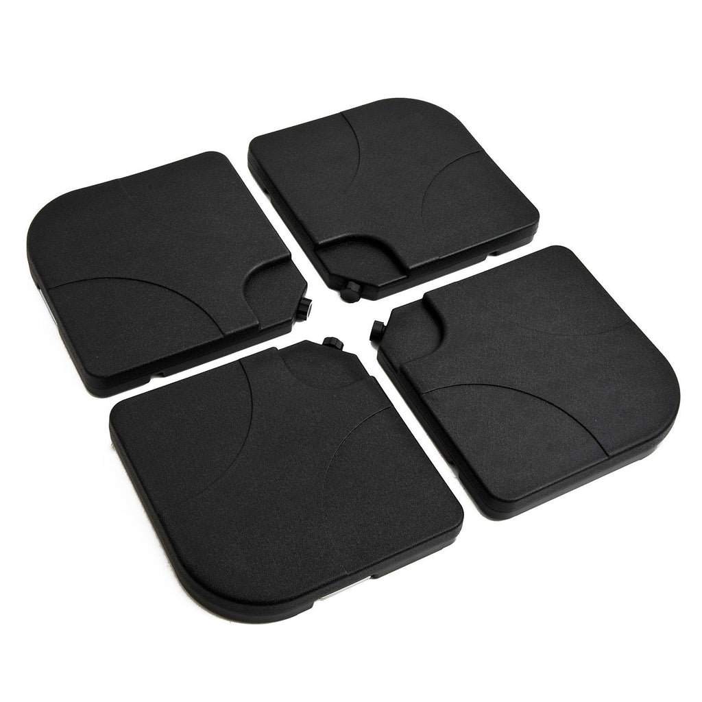 EASYCOMFORT Set 4 parasolvoeten HDPE 15L