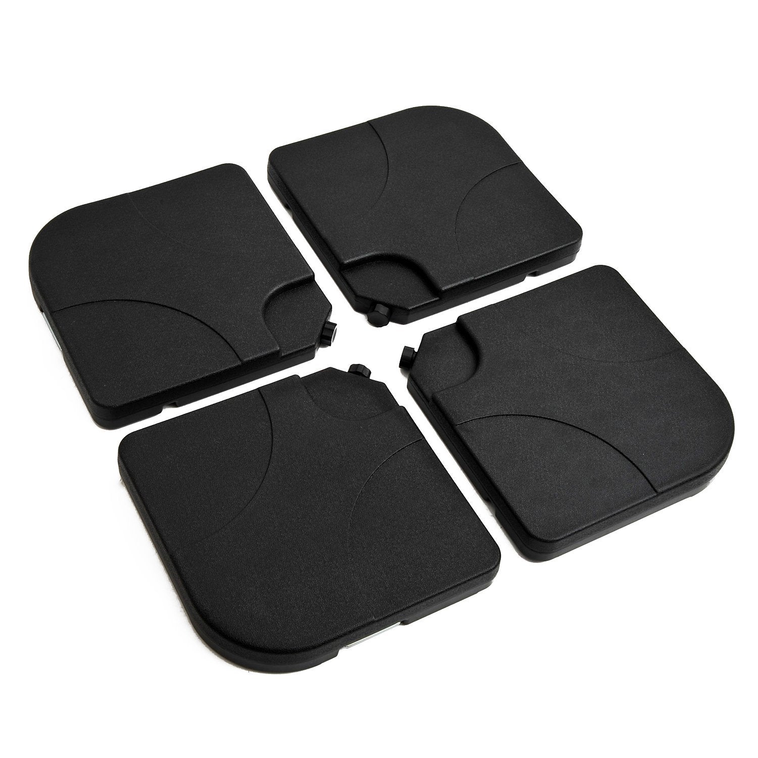 EASYCOMFORT Set 4 parasolvoeten HDPE 15L