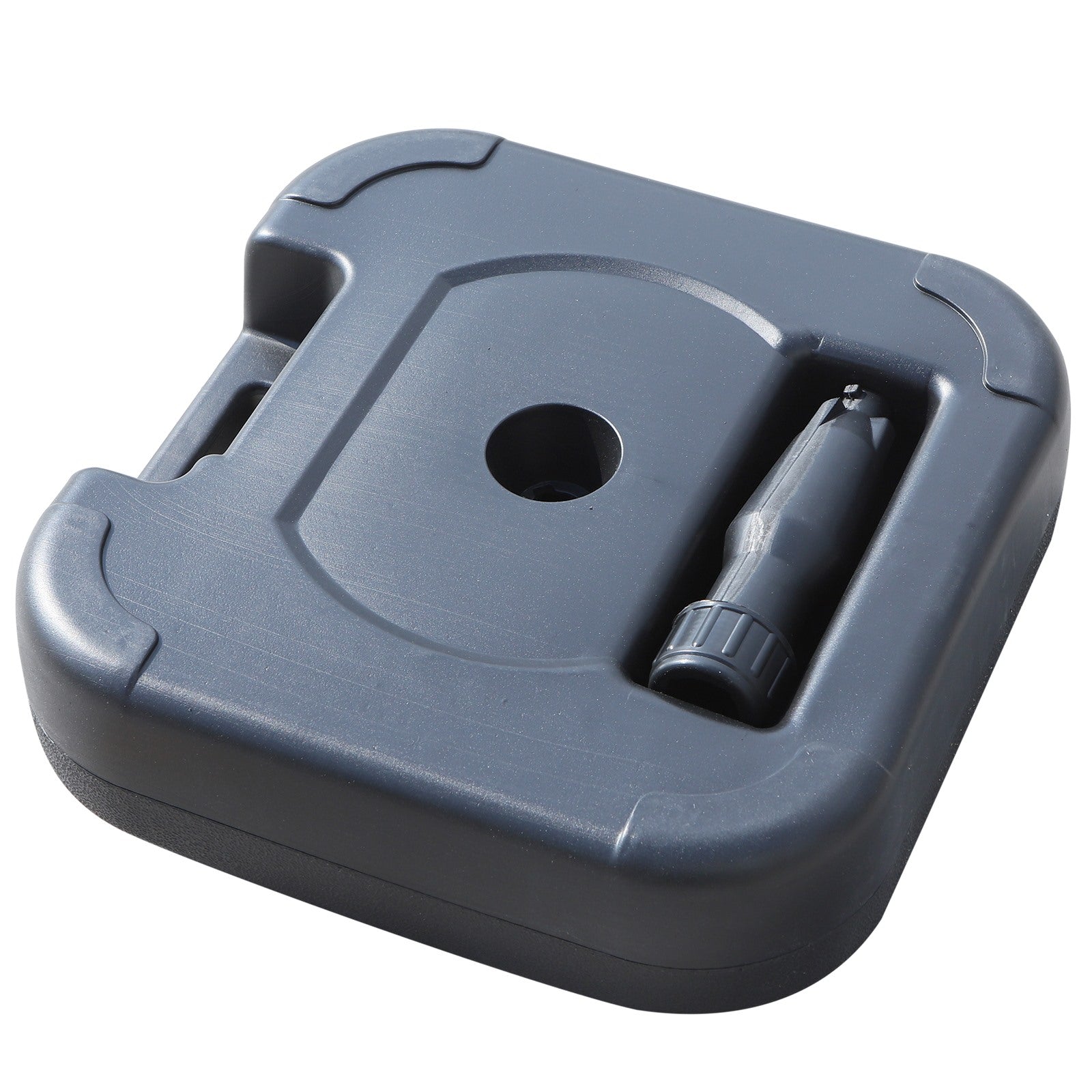 EasyComfort parasolvoet HDPE vulbaar 46x45x26 cm