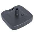 EASYCOMFORT Umbrella Base Fillable with Water and Sand HDPE 46x45x26cm