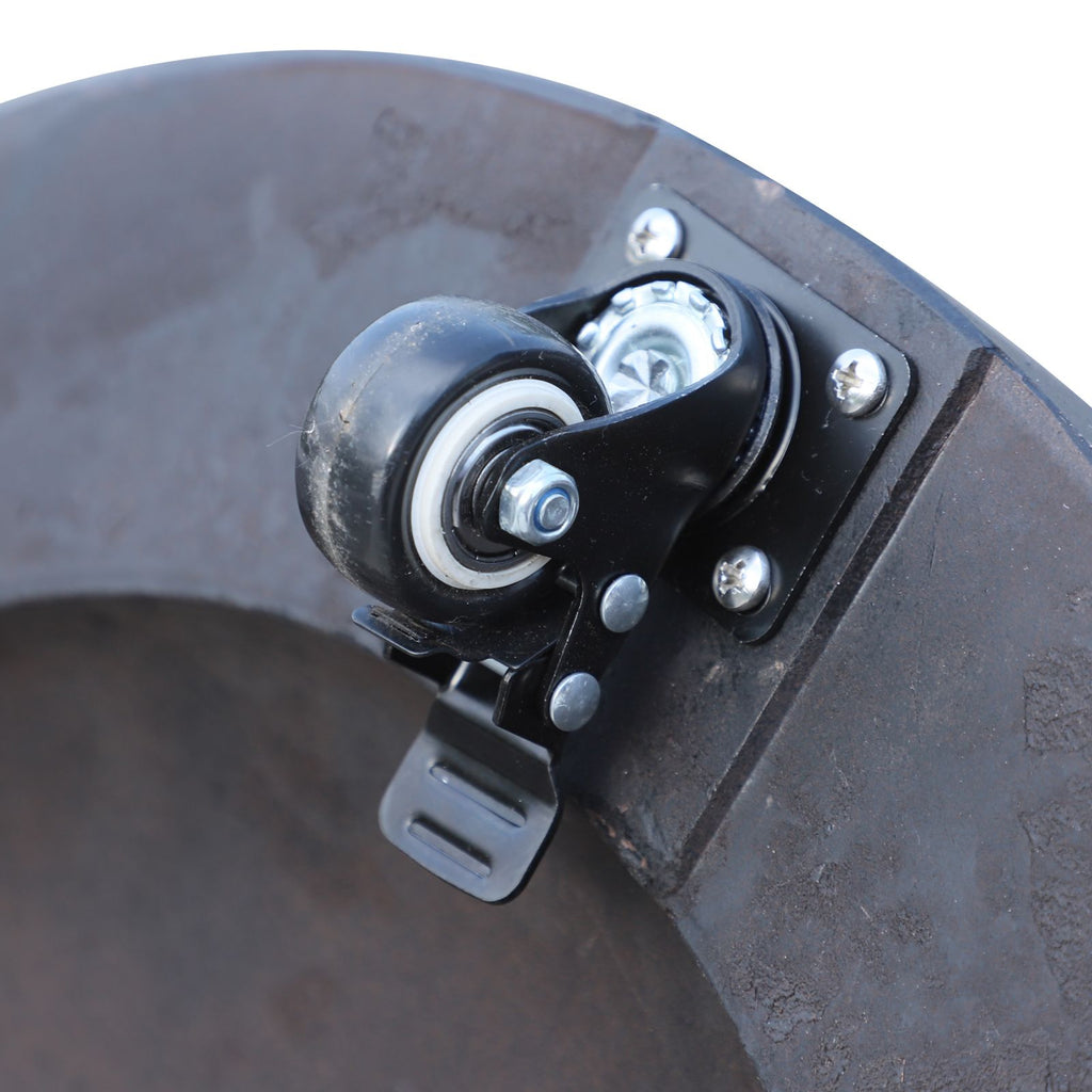 EASYCOMFORT Base for 38mm and 48mm Umbrella in Resin and Black Steel?52 x 41cm