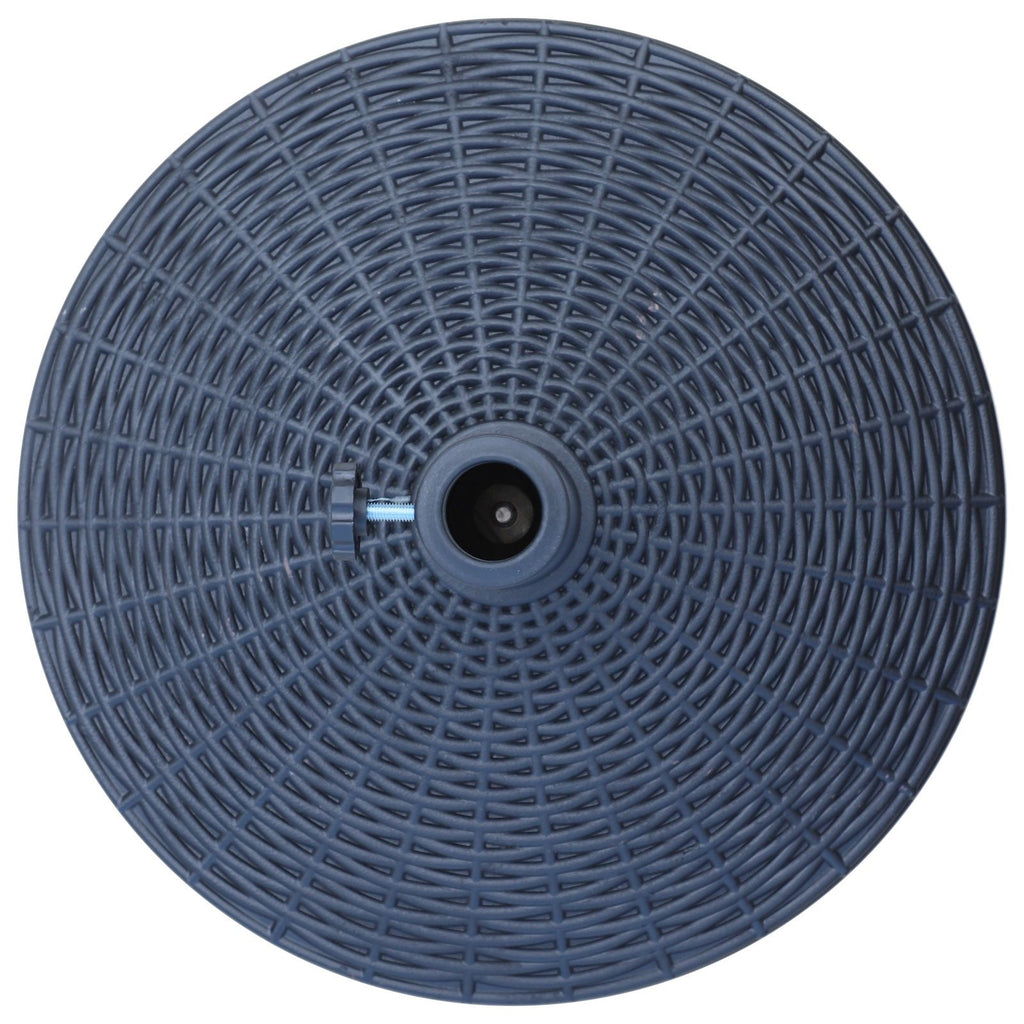 EASYCOMFORT Base for 38mm and 48mm Umbrella in Resin and Black Steel?52 x 41cm