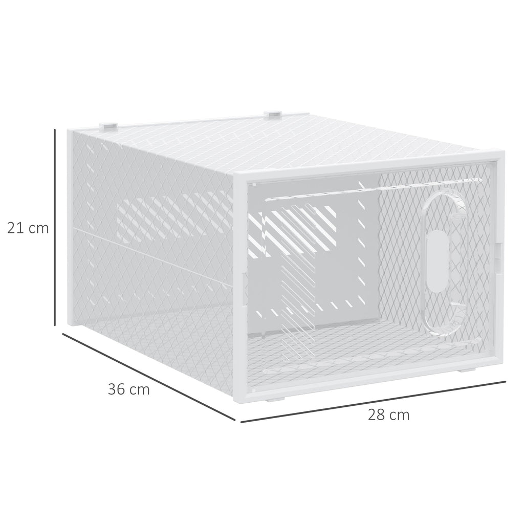 EasyComfort modulaire schoenenkast 18 kubussen 28x36x21 cm