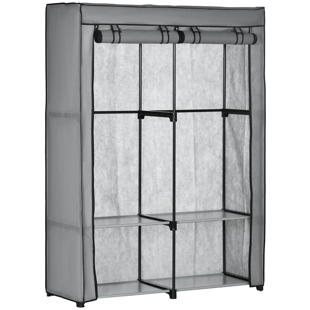 EasyComfort draagbare kledingkast lichtgrijs