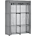 EasyComfort draagbare kledingkast lichtgrijs