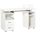 EasyComfort bureau voor pc wit