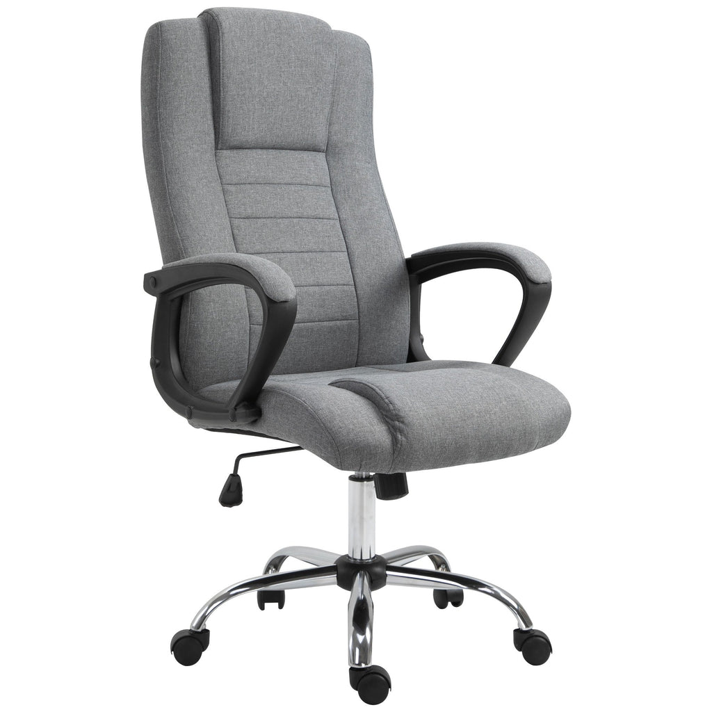 EasyComfort Sedia da Ufficio Presidenziale Ergonomica Basculante e Imbottita with Altezza e Inclinazione Regolabile, 62 x 76 x 110-119cm