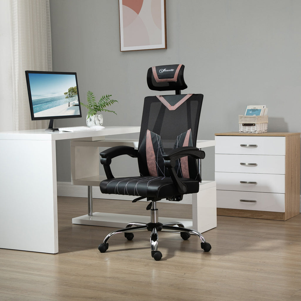 EasyComfort ergonomische bureaustoel 130° kantelbaar met lenden- en neksteun