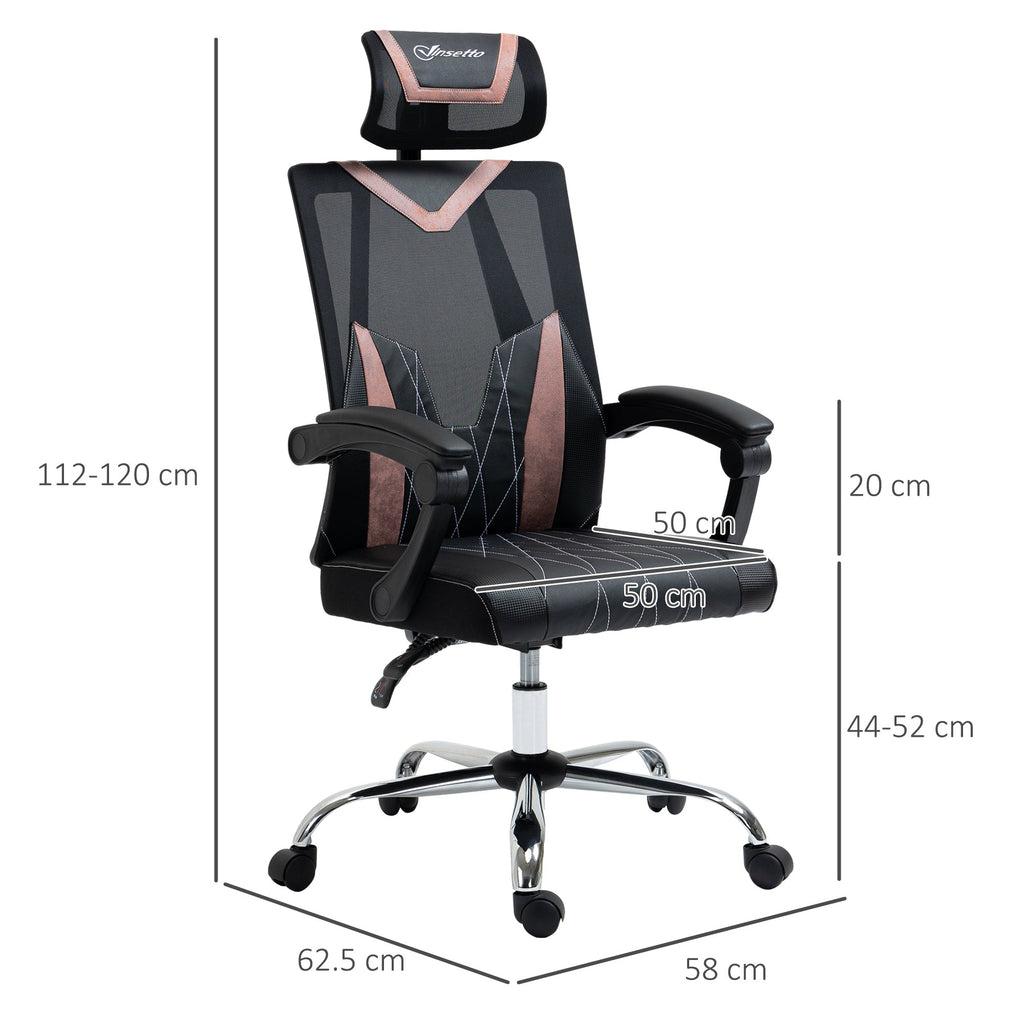 EasyComfort ergonomische bureaustoel 130° kantelbaar met lenden- en neksteun