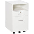 EasyComfort kantoorladekast op wielen – wit